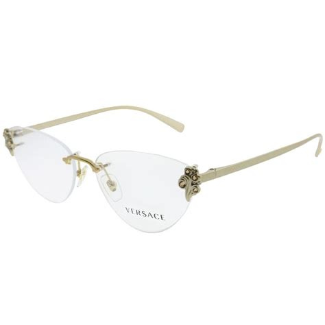 prescription versace glasses women|versace rimless eyeglasses for women.